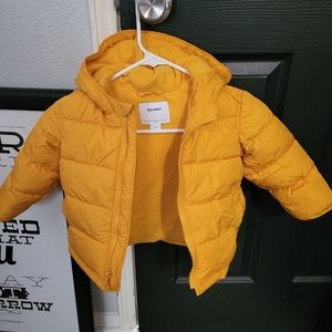 Toddler puffer coat